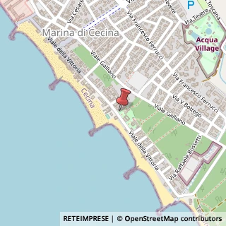 Mappa Viale della Vittoria, 101, 57023 Cecina, Livorno (Toscana)