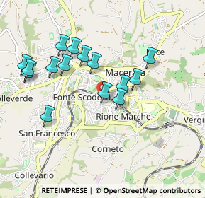 Mappa Via Silvio Pellico, 62100 Macerata MC, Italia (0.932)