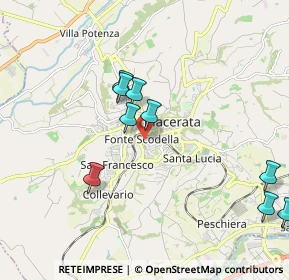 Mappa Via Salvatore Valerio, 62100 Macerata MC, Italia (2.59727)