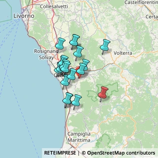 Mappa Via dei Quadri, 56040 Casale Marittimo PI, Italia (10.011)