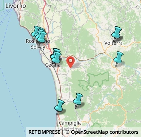 Mappa Via dei Quadri, 56040 Casale Marittimo PI, Italia (17.05)