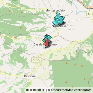 Mappa Via dei Quadri, 56040 Casale Marittimo PI, Italia (1.0475)