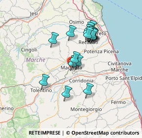 Mappa , 62100 Macerata MC, Italia (12.652)