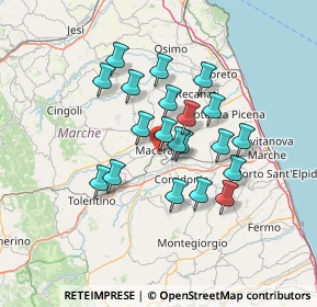 Mappa , 62100 Macerata MC, Italia (11.4105)