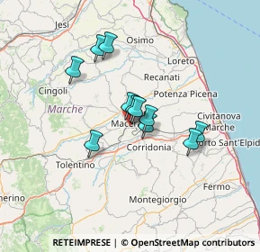 Mappa , 62100 Macerata MC, Italia (9.99091)