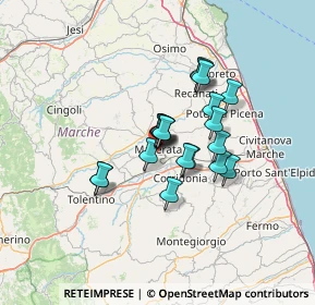 Mappa , 62100 Macerata MC, Italia (9.401)