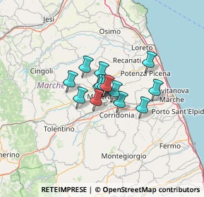 Mappa , 62100 Macerata MC, Italia (6.99786)