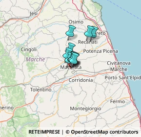 Mappa , 62100 Macerata MC, Italia (4.97455)