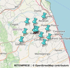 Mappa , 62100 Macerata MC, Italia (8.41538)