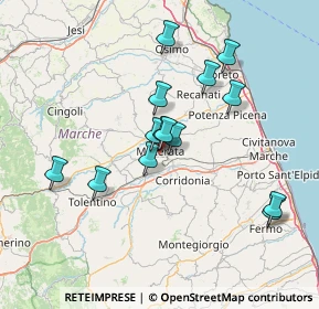 Mappa , 62100 Macerata MC, Italia (12.96214)