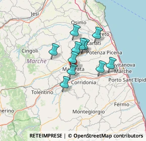 Mappa , 62100 Macerata MC, Italia (9.47818)