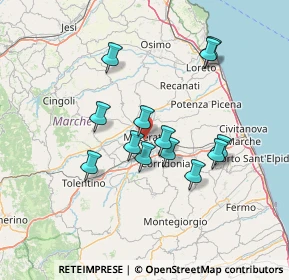 Mappa , 62100 Macerata MC, Italia (12.46538)