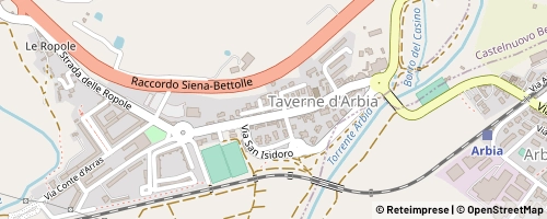 Mappa Siena