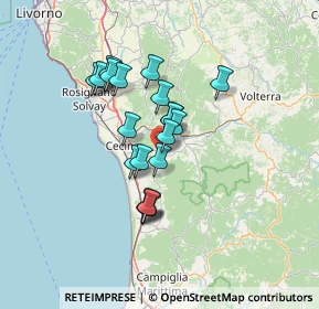 Mappa 56040 Casale Marittimo PI, Italia (10.833)