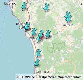 Mappa 56040 Casale Marittimo PI, Italia (13.96714)