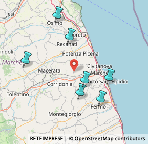 Mappa 62010 Morrovalle MC, Italia (27.90333)