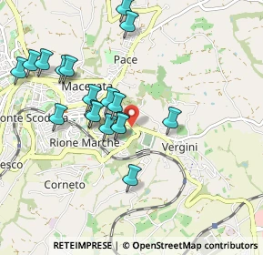 Mappa Via Vincenzo Pancalducci, 62100 Macerata MC, Italia (0.96833)