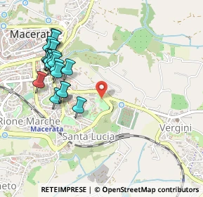 Mappa Via Vincenzo Pancalducci, 62100 Macerata MC, Italia (0.56)