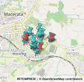Mappa Via Vincenzo Pancalducci, 62100 Macerata MC, Italia (0.26667)