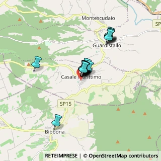Mappa Via dei Tre Comuni, 56040 Casale Marittimo PI, Italia (1.18)