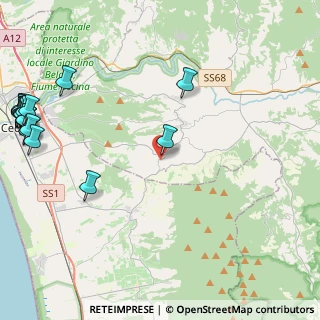 Mappa Via dei Tre Comuni, 56040 Casale Marittimo PI, Italia (7.118)