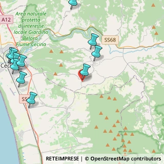 Mappa Via dei Tre Comuni, 56040 Casale Marittimo PI, Italia (5.99636)