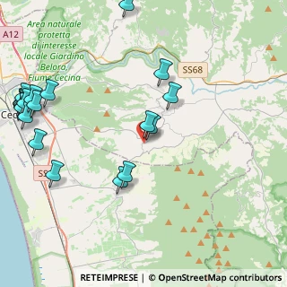 Mappa Via dei Tre Comuni, 56040 Casale Marittimo PI, Italia (5.922)