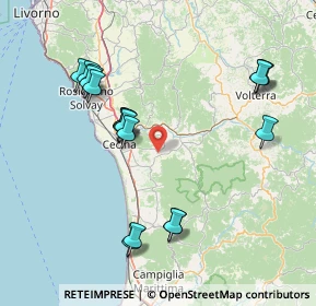 Mappa Via dei Tre Comuni, 56040 Casale Marittimo PI, Italia (16.99778)