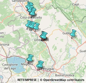 Mappa Via Portella delle Ginestre, 06019 Umbertide PG, Italia (15.7595)