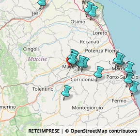 Mappa Via Roma, 62100 Macerata MC, Italia (17.27813)