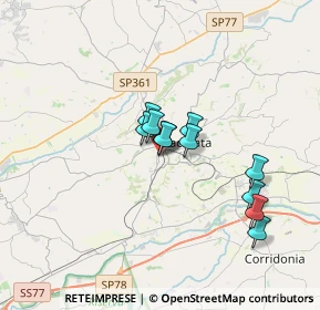 Mappa Via Roma, 62100 Macerata MC, Italia (2.59909)