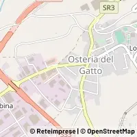 Mapa Fossato di Vico