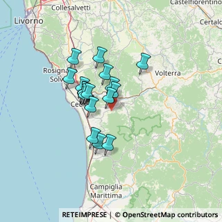 Mappa Via di Pereta, 56040 Casale Marittimo PI, Italia (10.53947)