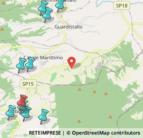 Mappa Via di Pereta, 56040 Casale Marittimo PI, Italia (3.81929)
