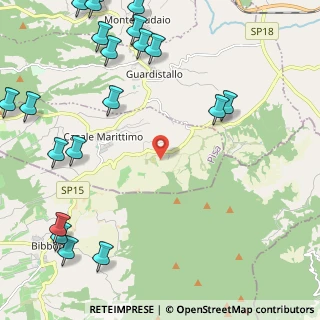 Mappa Via di Pereta, 56040 Casale Marittimo PI, Italia (3.36)