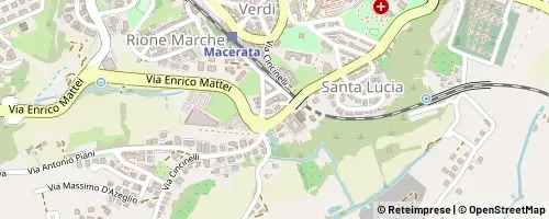 Mappa Macerata