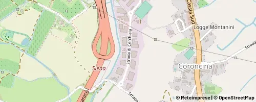 Mappa Siena
