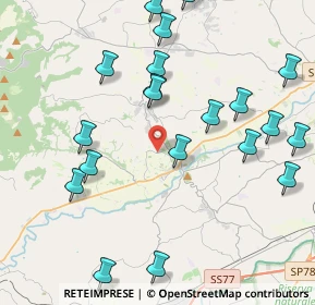 Mappa Contrada Valcerasa, 62010 Treia MC, Italia (4.923)