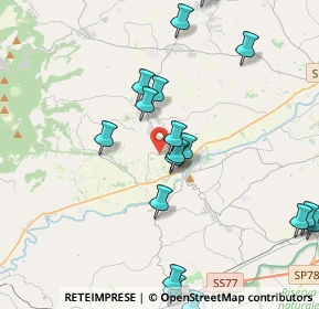 Mappa Contrada Valcerasa, 62010 Treia MC, Italia (5.115)