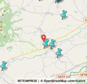 Mappa Contrada Valcerasa, 62010 Treia MC, Italia (6.43273)