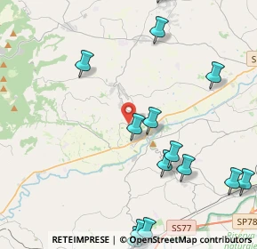 Mappa Contrada Valcerasa, 62010 Treia MC, Italia (6.03412)