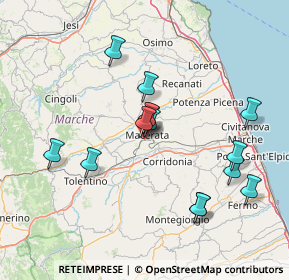 Mappa S.c.n, 62100 Macerata MC, Italia (14.50286)