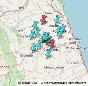 Mappa S.c.n, 62100 Macerata MC, Italia (7.988)