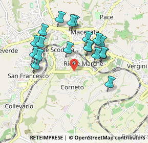 Mappa Via Enrico Mattei, 62100 Macerata MC, Italia (0.93)