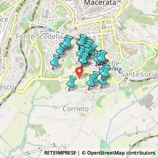 Mappa Via Enrico Mattei, 62100 Macerata MC, Italia (0.30769)