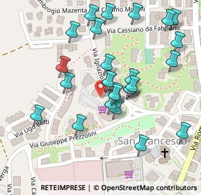 Mappa Via Giuseppe Prezzolini, 62100 Macerata MC, Italia (0.12308)