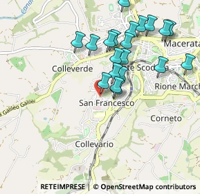 Mappa Via Giuseppe Prezzolini, 62100 Macerata MC, Italia (0.9755)