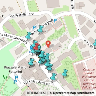 Mappa Via Maria Lorenzoni, 62100 Macerata MC, Italia (0.04583)
