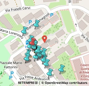 Mappa Via Maria Lorenzoni, 62100 Macerata MC, Italia (0.048)