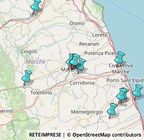 Mappa Via degli Orti, 62100 Macerata MC, Italia (17.15091)